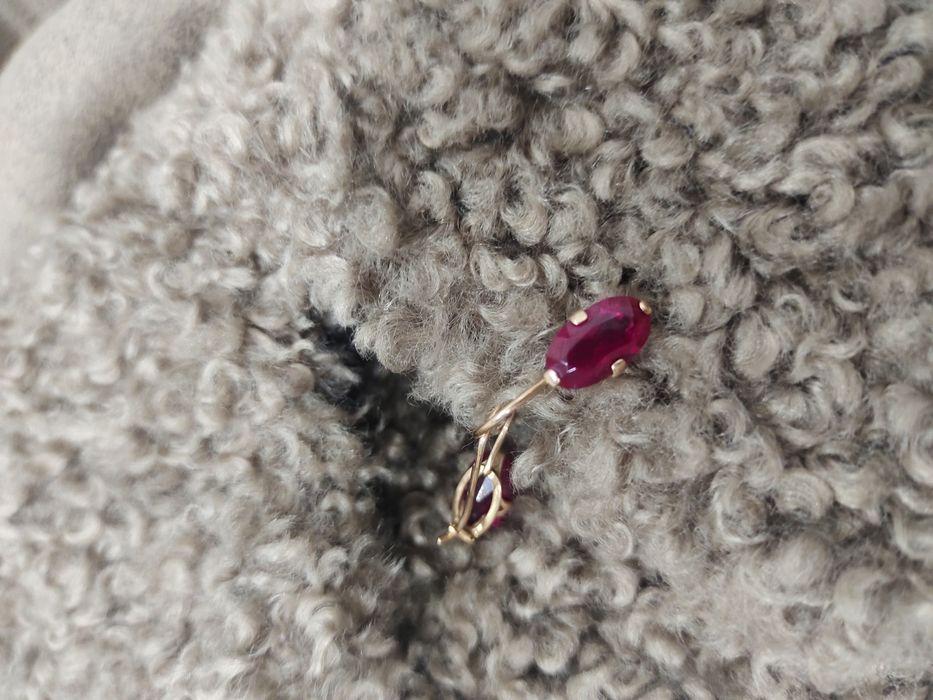 Серьги, советские, 585