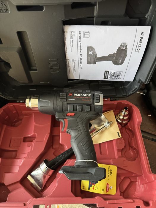 акумулаторен пистолет за топъл въздух PARKSIDE PERFORMNCE