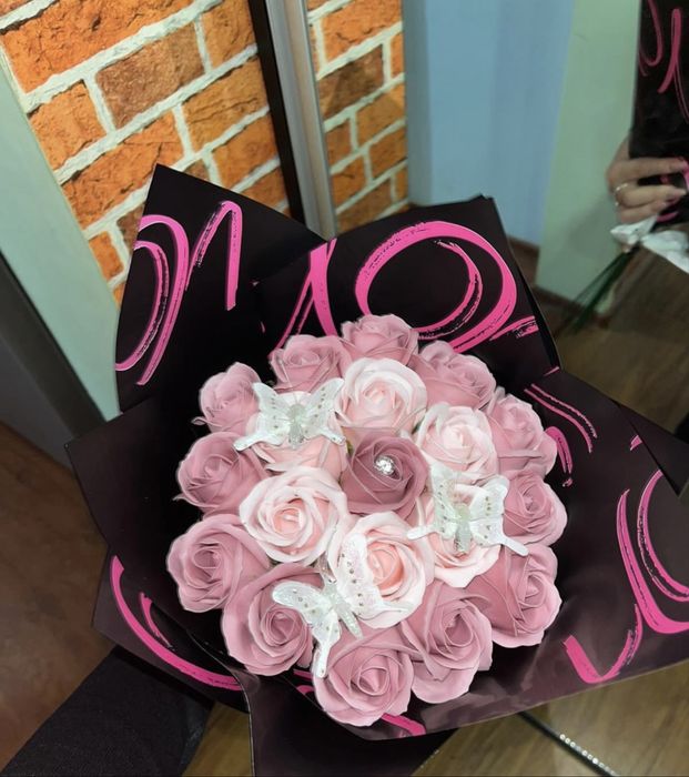 buchete trandafiri cadou perfect buchet sapun personalizate