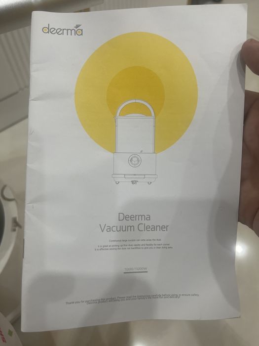 Пылесос deerma б/у