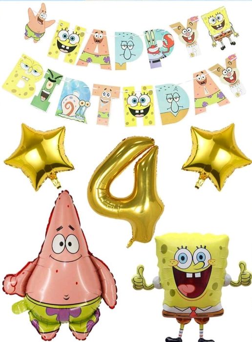 Парти сет Спондж боб и таласъми