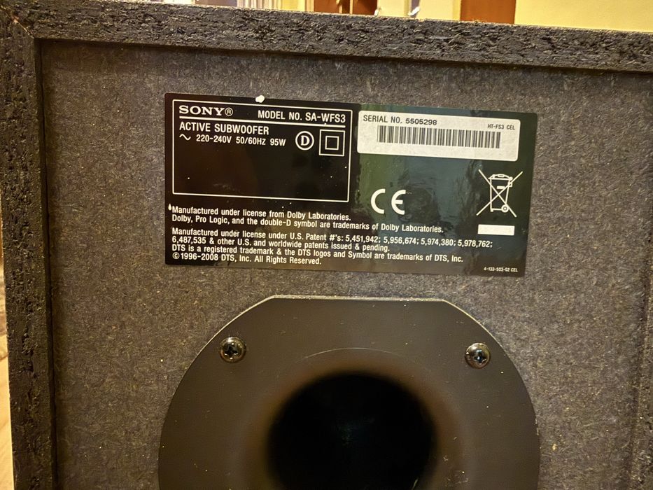 Sony HT-FS3 2.1 - 400w