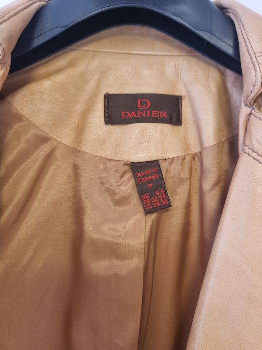 parka di piele foarte fina