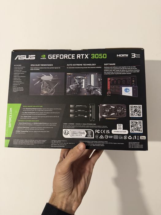 Vand Geforce rtx 3050 Nou(Sigilata)