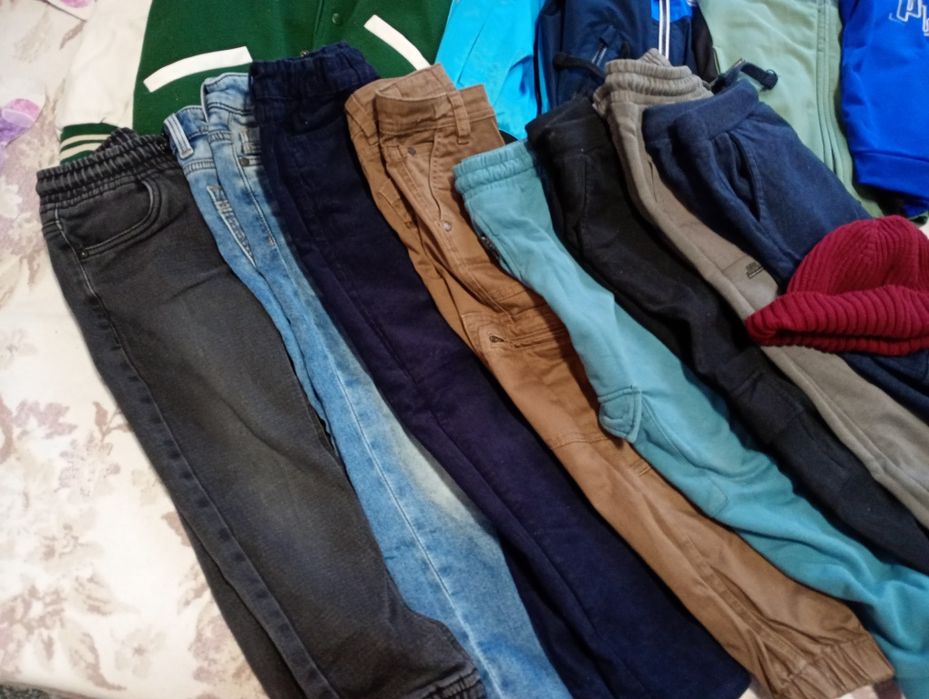 Lot haine băieți mărimea 128 cm