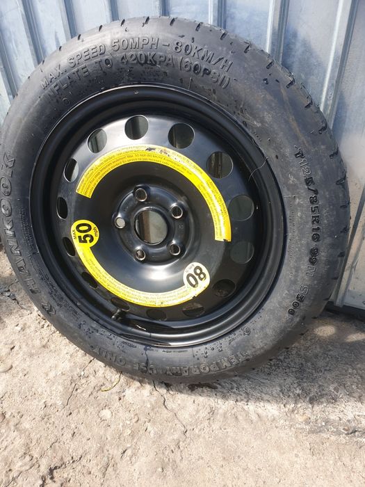 Roata rezerva slim 5x112 R16 Vw Audi seat skoda Originala VW Audi