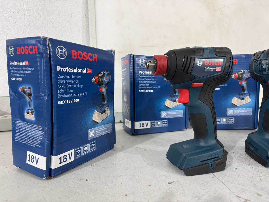 Гайковерт (импактор) 2 в 1 - Bosch GDX18V-200/ Brushless