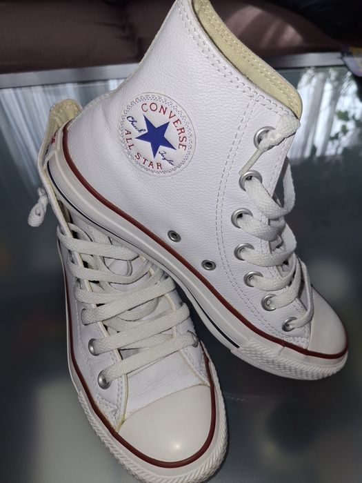 Кецове Converse -естествена кожа
бял (white)
