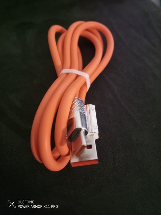 Cablu USB la USB-C incarcare rapida  1m silicon nou