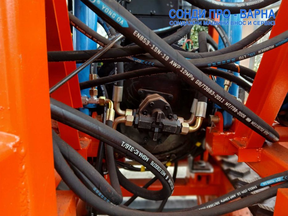 Нова Професионална Самоходна Сондажна машина Track-260CN до 260 метра