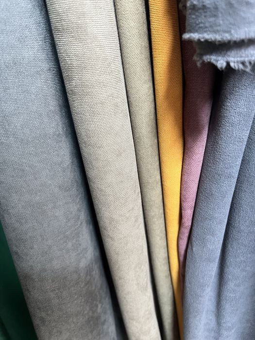 Кусочки ткани разный размеров