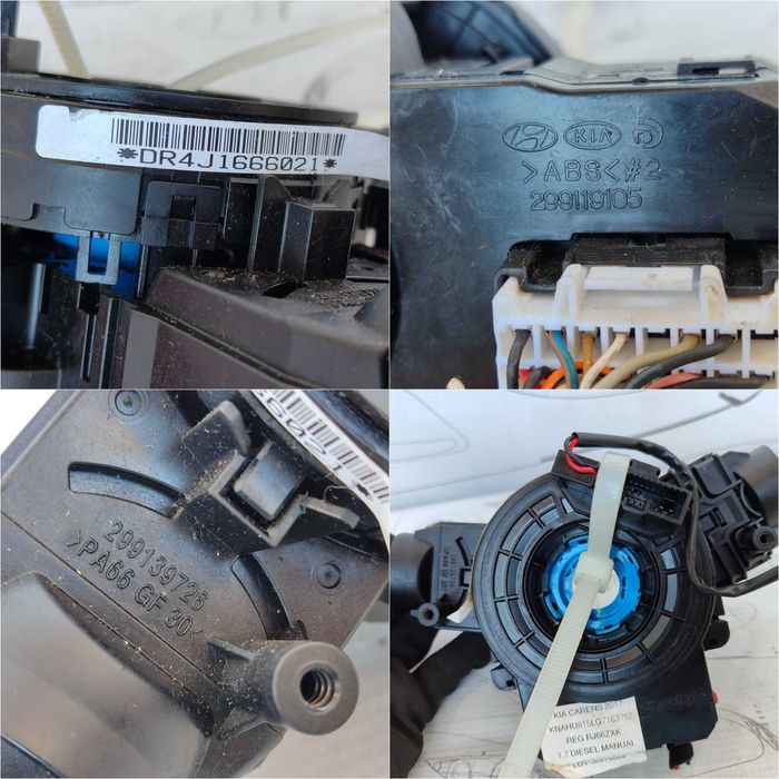 Ansamblu manete comenzi volan + spiră KIA Carens III DR4J1666021 2017 / [2013-2019] / (5B3)