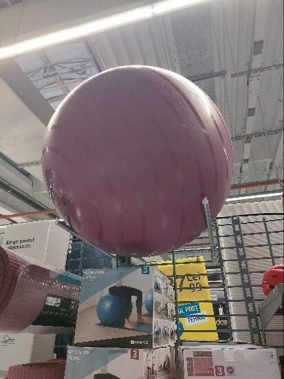 Minge Fitness Swiss Gym ball Mărimea 3 / - produs resigilat Decathlon