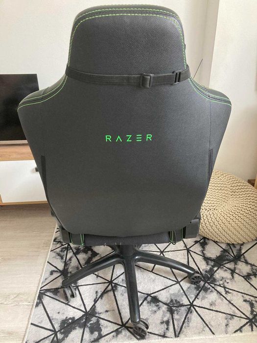 Gaming геймърски/офис стол Razer Iskur XL, Зелен