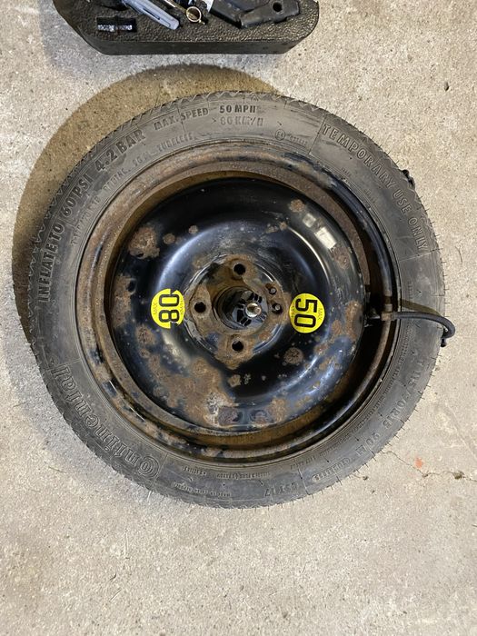 Kit pana. cric, coarba compresor rezerva pentru Mini R50 R56