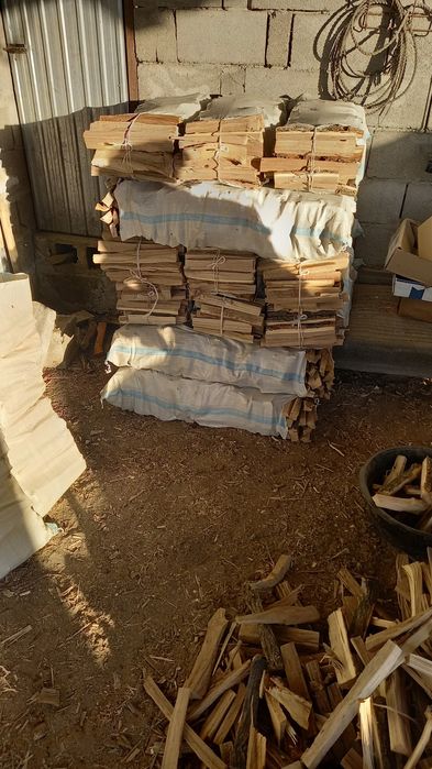 Продам дрова рубленные мешками