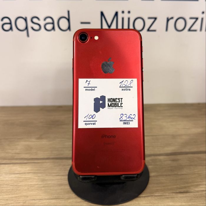 iPhone 7 RED 128gb