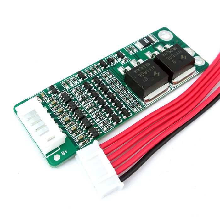 BMS заряден модул 5S 15A 18V 21V + кабели
