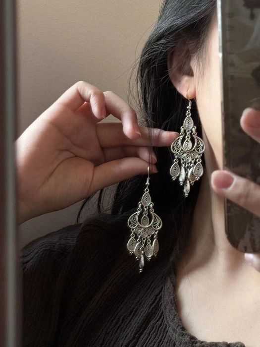 Серьги бижутерия