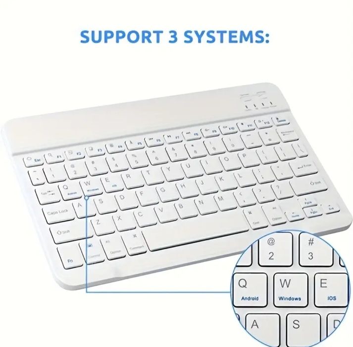 Tastatura Bluetooth super Slim , Macbook Laptop PC TV