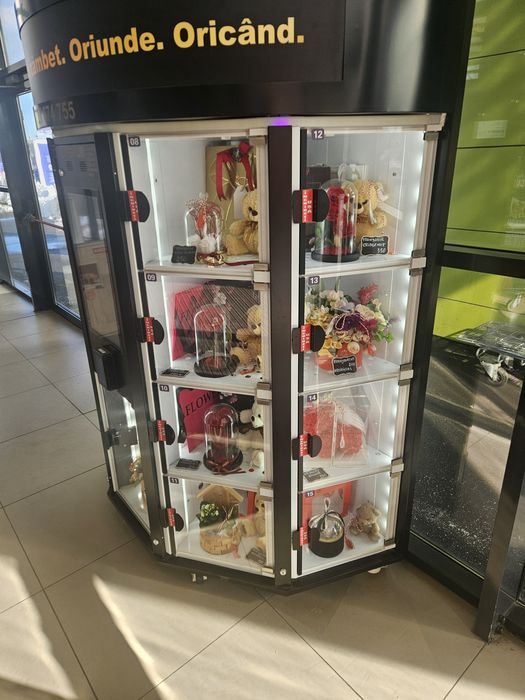 Vendomat Automat Buchetomat vânzare flori