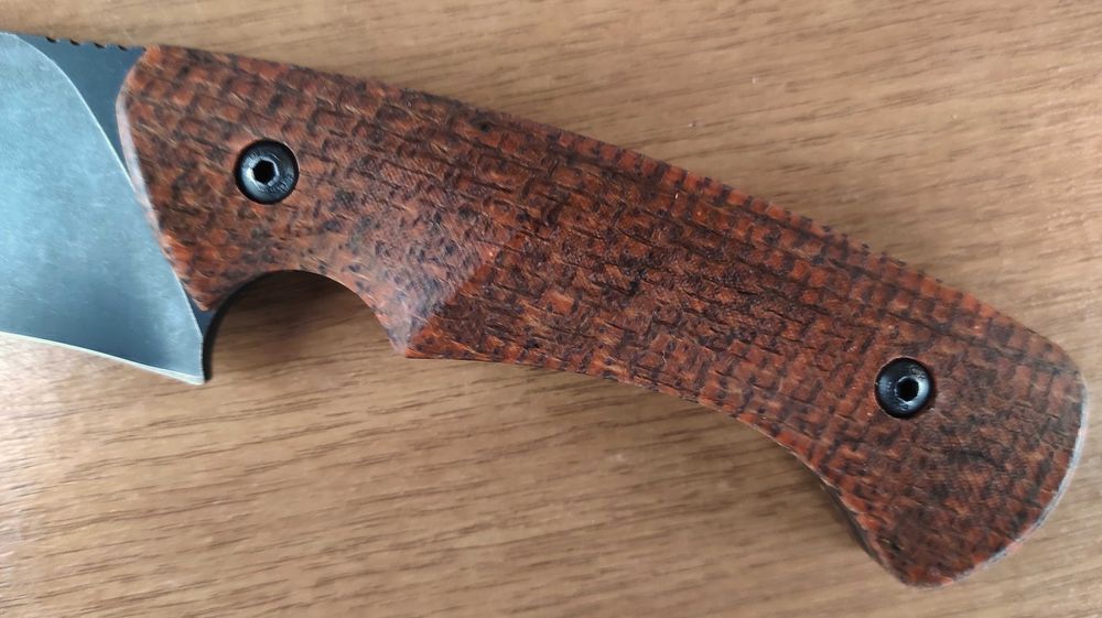 Ловен нож /ръчна изработка , стомана D2/