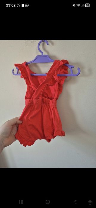Set doua salopete de vara mărimea 68 bebe