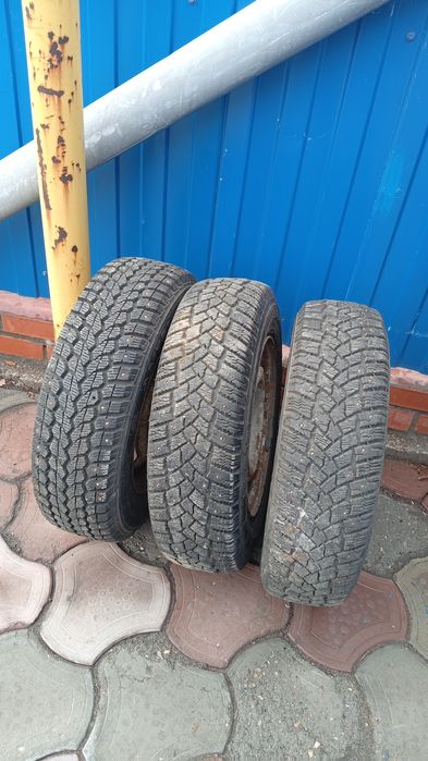 Продам диски с зимней 3 штуки резиной
