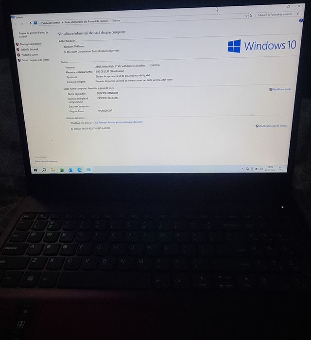 Laptop Lenovo IdeaPad3  8GB RAM/ 3.3 GHz Procesor