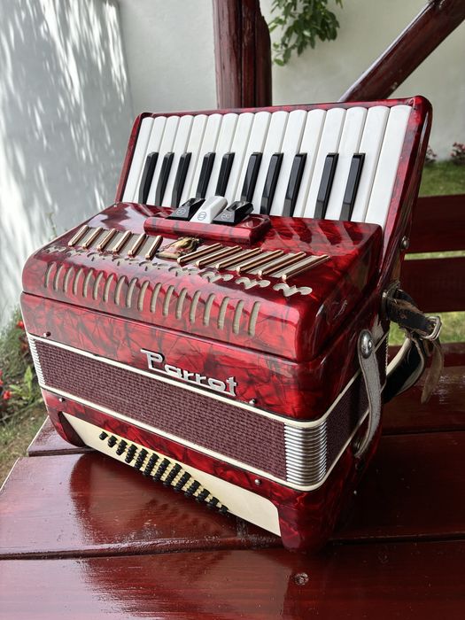 Acordeon Parrot cu 48 de basi