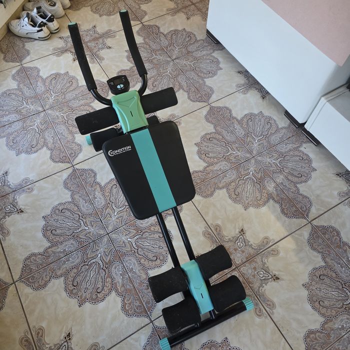Bandă de alergare + aparat fitness pentru abdomene