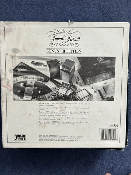 Boardgame - Trivial Pursuit Genius III Edition