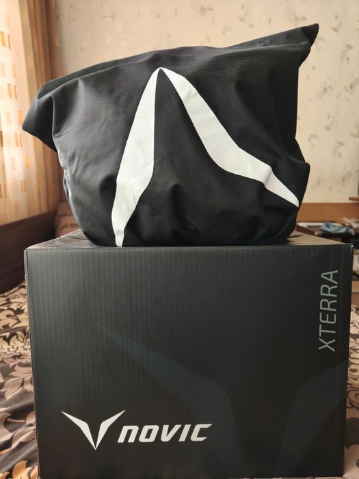 Каска за мотор/адвенчър Novic Xterra Matt Black