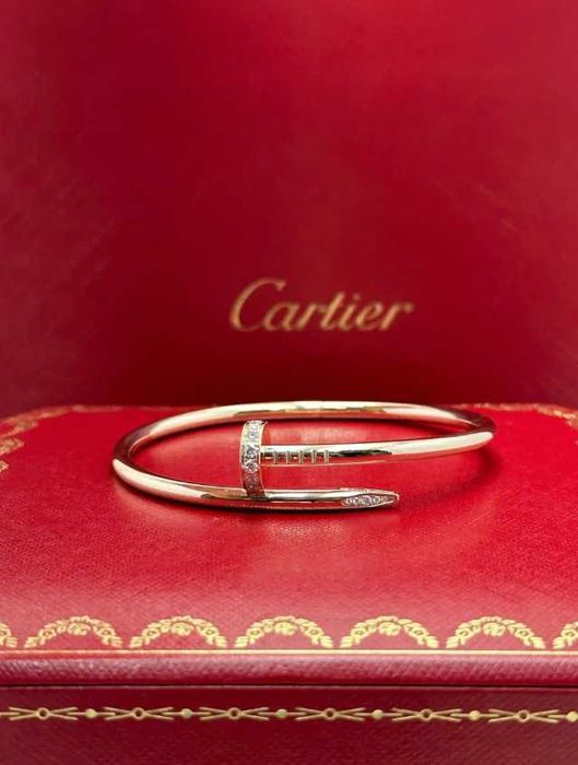 Brățară Cartier Juste Un Clou (Cui) cu cristale - nouă, în cutie