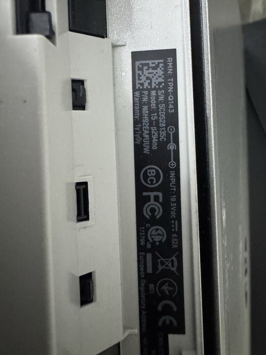 Laptop Hp pavilion notebook 15