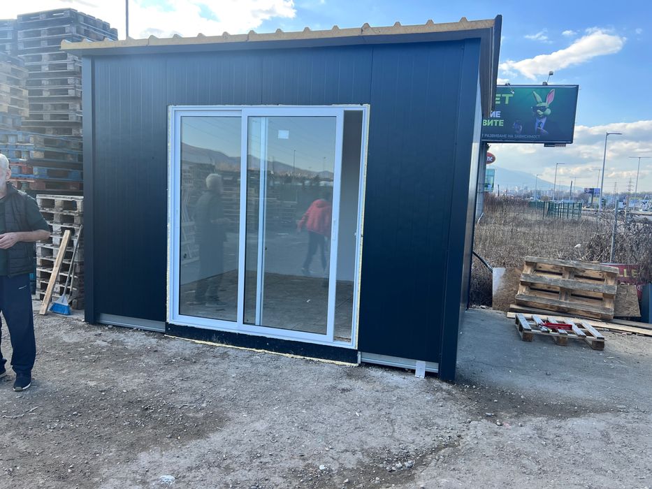 Премествамо бунгало за офис , сглобяема къща