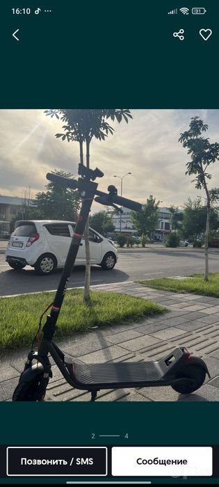 Продам электросамокат Yadea s1 Lite