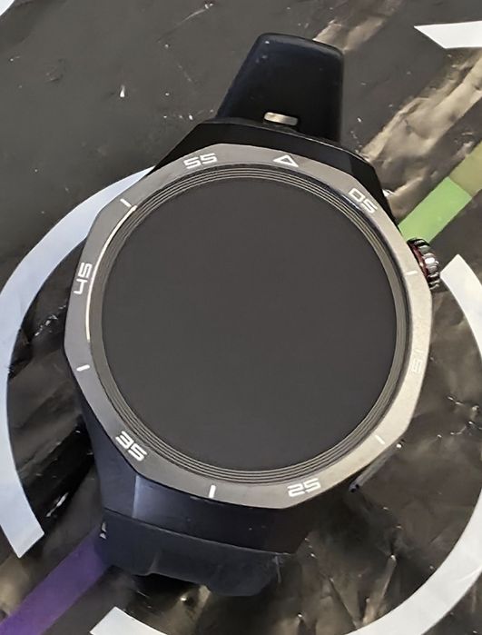 КАТО НОВ 46mm Huawei watch GT 5 PRO VIVACOM Гаранция 2026 BLACK GT5