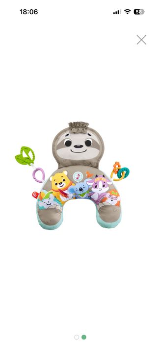 Fisher Price N BORN Възглавничка за игра "Ленивец"