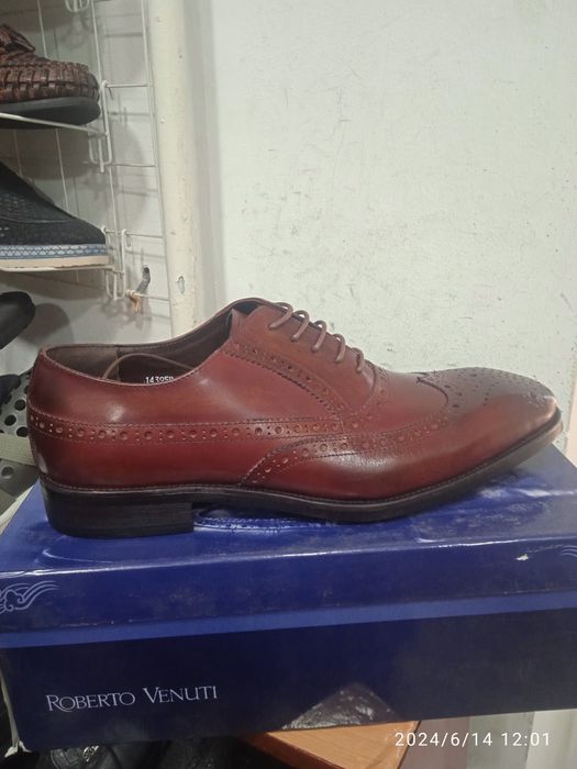 Туфли Итальянские. "Роберто Венути. Кожаные.