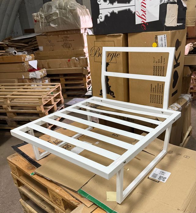 Метален градински фотьойл