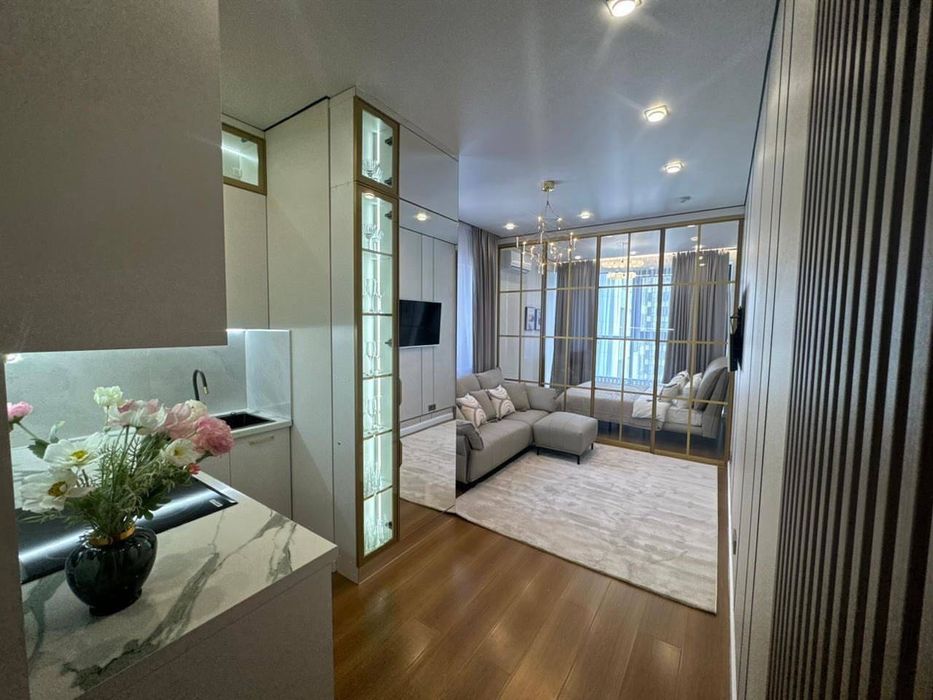 Сдается комфортная 1х комнатная квартира на жк MODERA TOWERS 1/8/25 А2