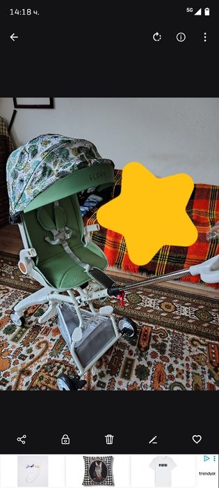 Бебешка лятна количка нова