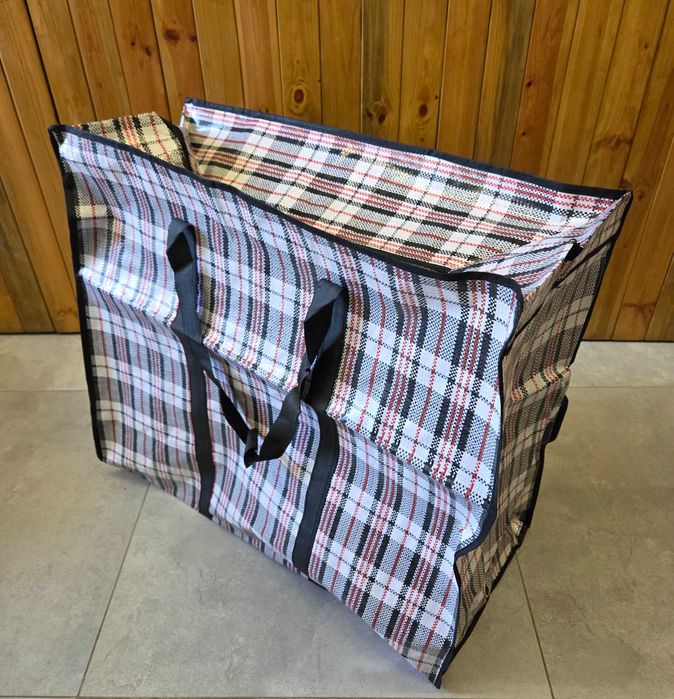 Китайские Крепкие Клетчатые сумки для переезда. Челночная сумка. Пакет