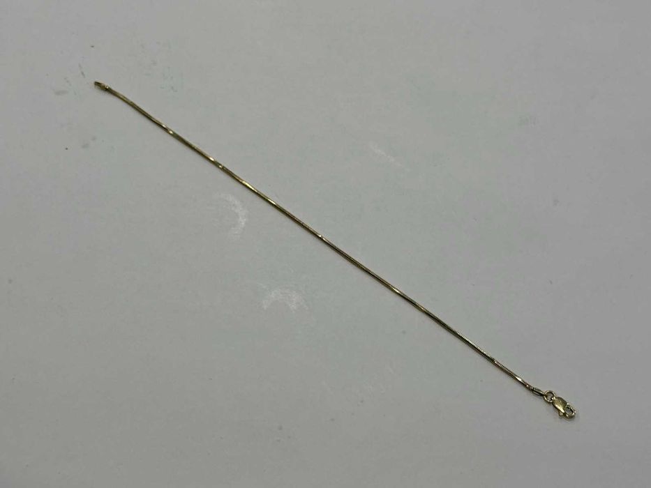 Златна дамска гривна 14K - 1,52г