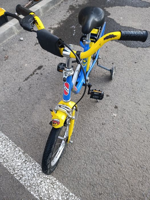 Bicicleta copii până la 7 ani