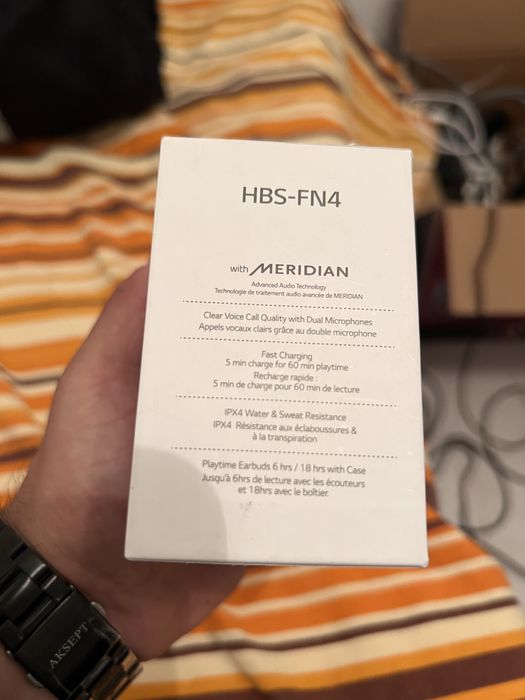 LG HBS - FN4 Tone Free with Meridian
