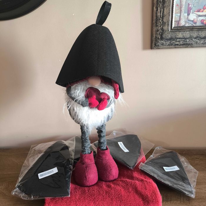 ПРОМОЦИЯ! Вълнена шапка за сауна и парна баня