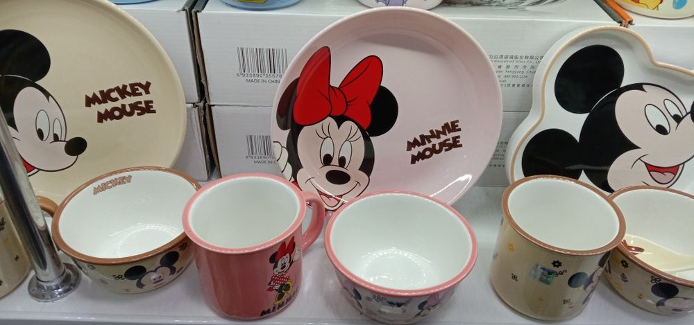 Детский не бьющей посуды--Fancenburd мульгерои ! см.фото