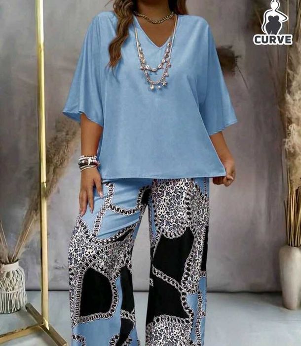 Комплект панталон с блуза 3хл